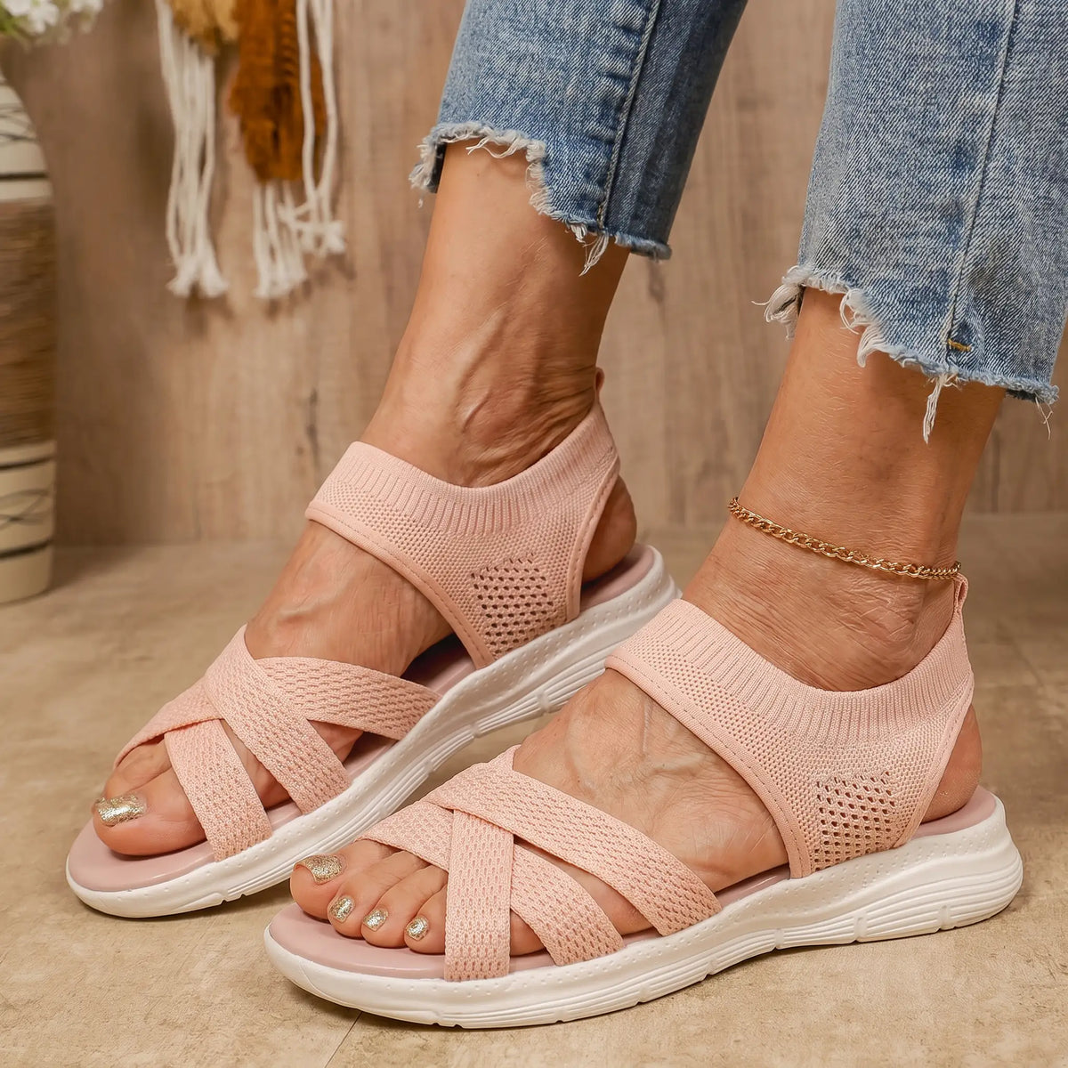 ErgoLina™ | Sandalias Ortopédicas de Confort