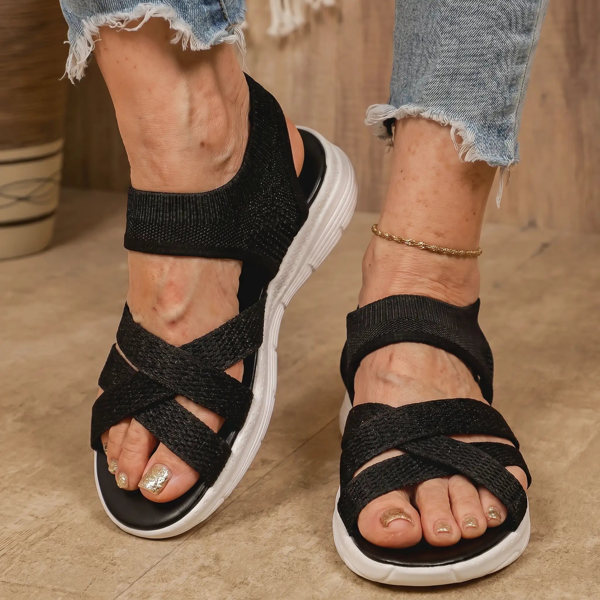 ErgoLina™ | Sandalias Ortopédicas de Confort