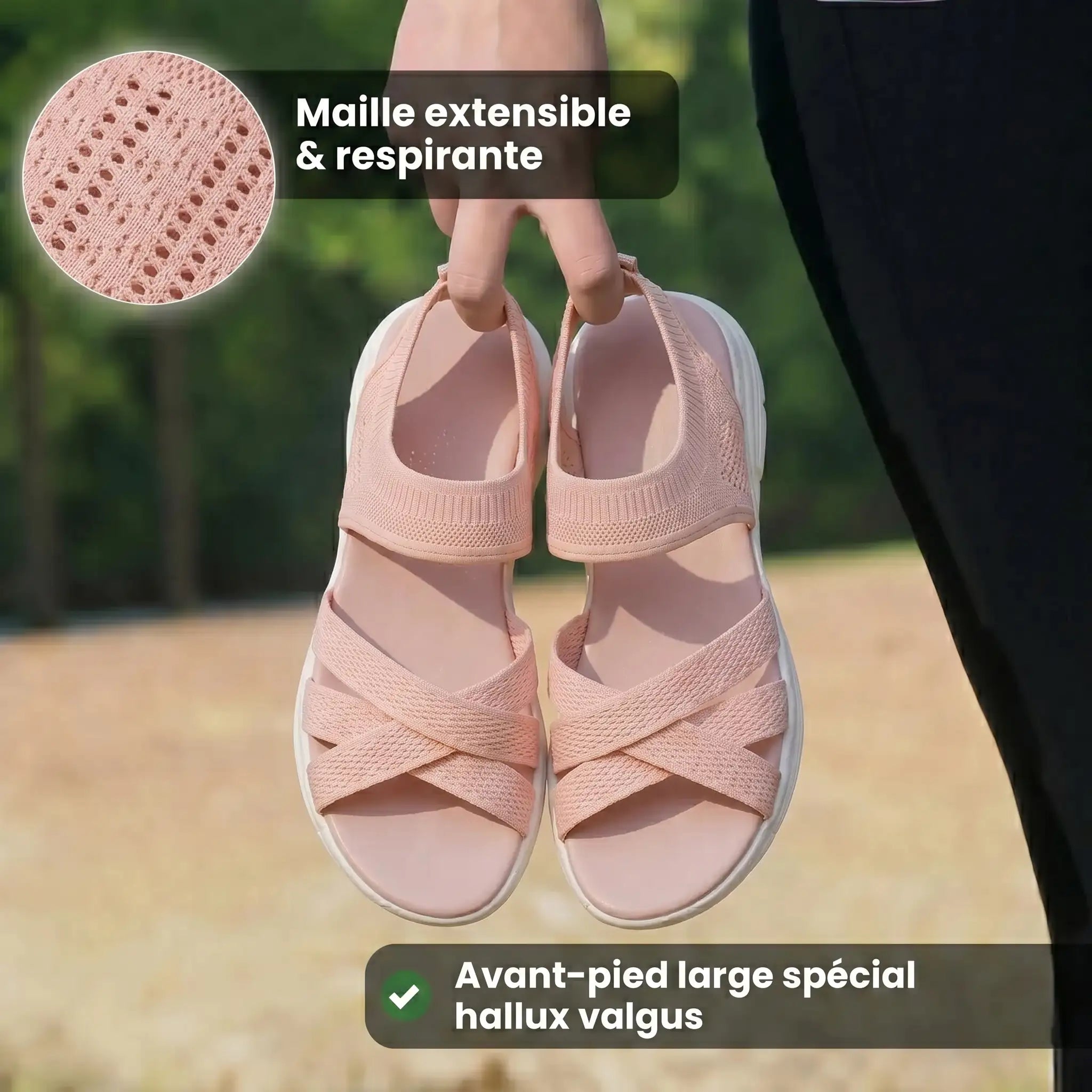 ErgoLina™ | Sandalias Ortopédicas de Confort