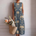 Alberte™ | Vestido midi floral clásico