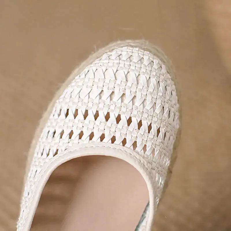 Casabella™ | Zapatillas de Cuña con Plataforma de 8 Cm
