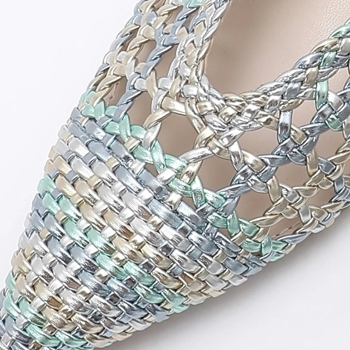 Trendiva™ | Sandalias Planas Trenzadas en Punta