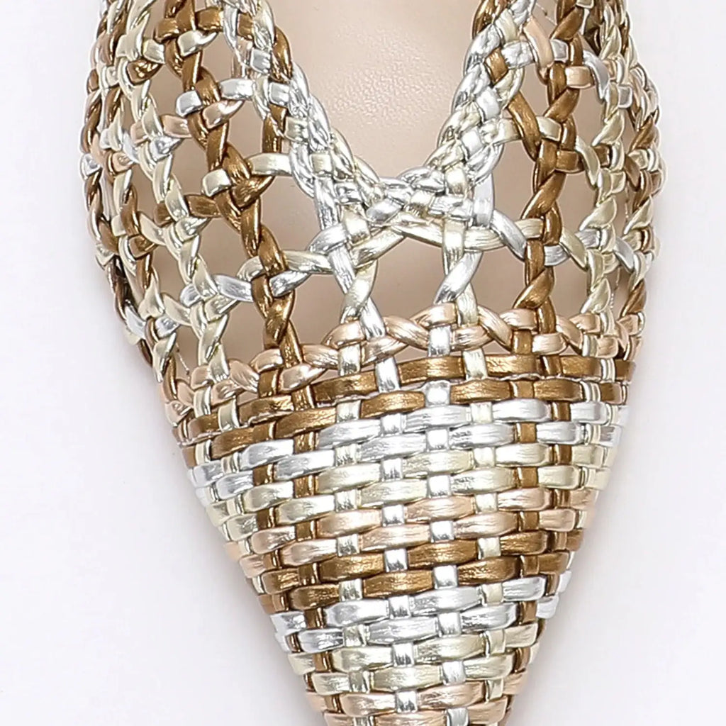 Trendiva™ | Sandalias Planas Trenzadas en Punta