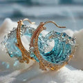 Ocean Wave™ | Pendientes Inspirados en el Mar