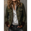 Yolanda | Chaqueta de Paño con Coderas