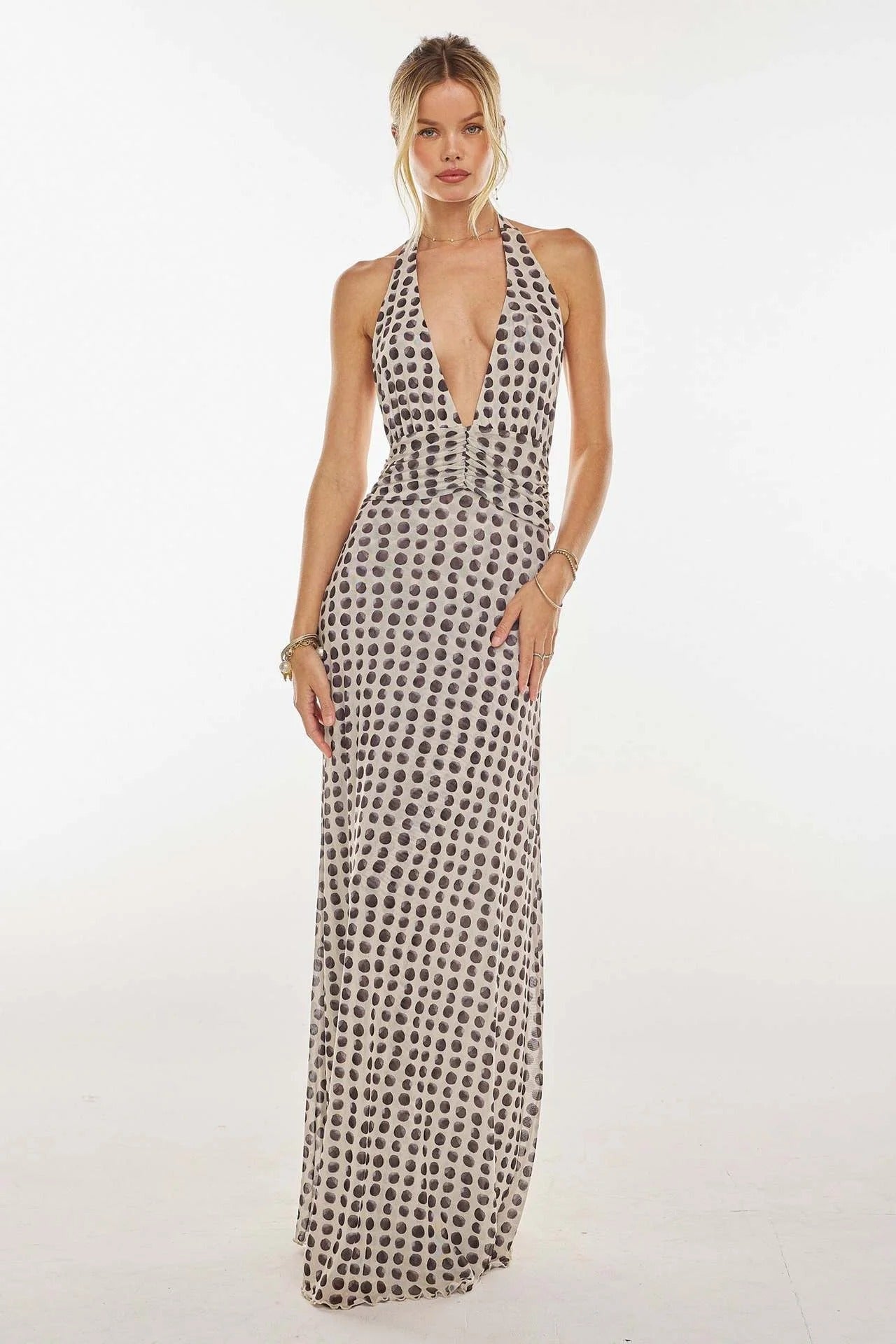 Vestido Maxi · Escote en V