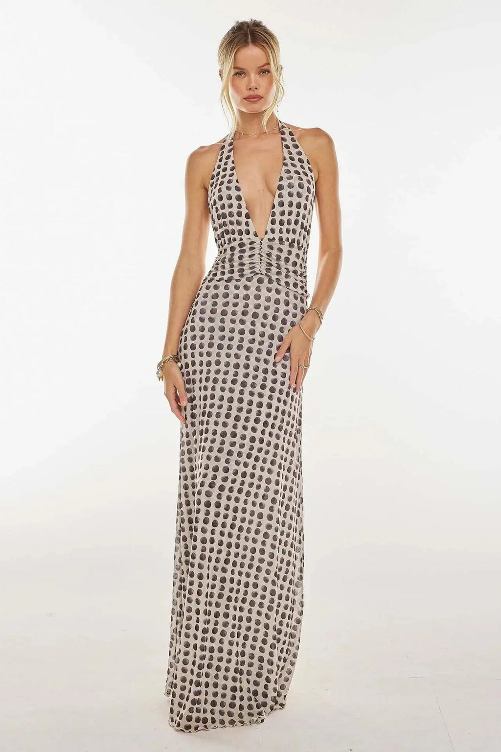 Anouk | Vestido Maxi · Escote en V