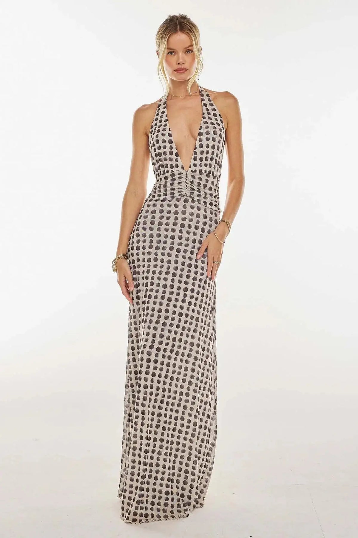 Anouk | Vestido Maxi · Escote en V