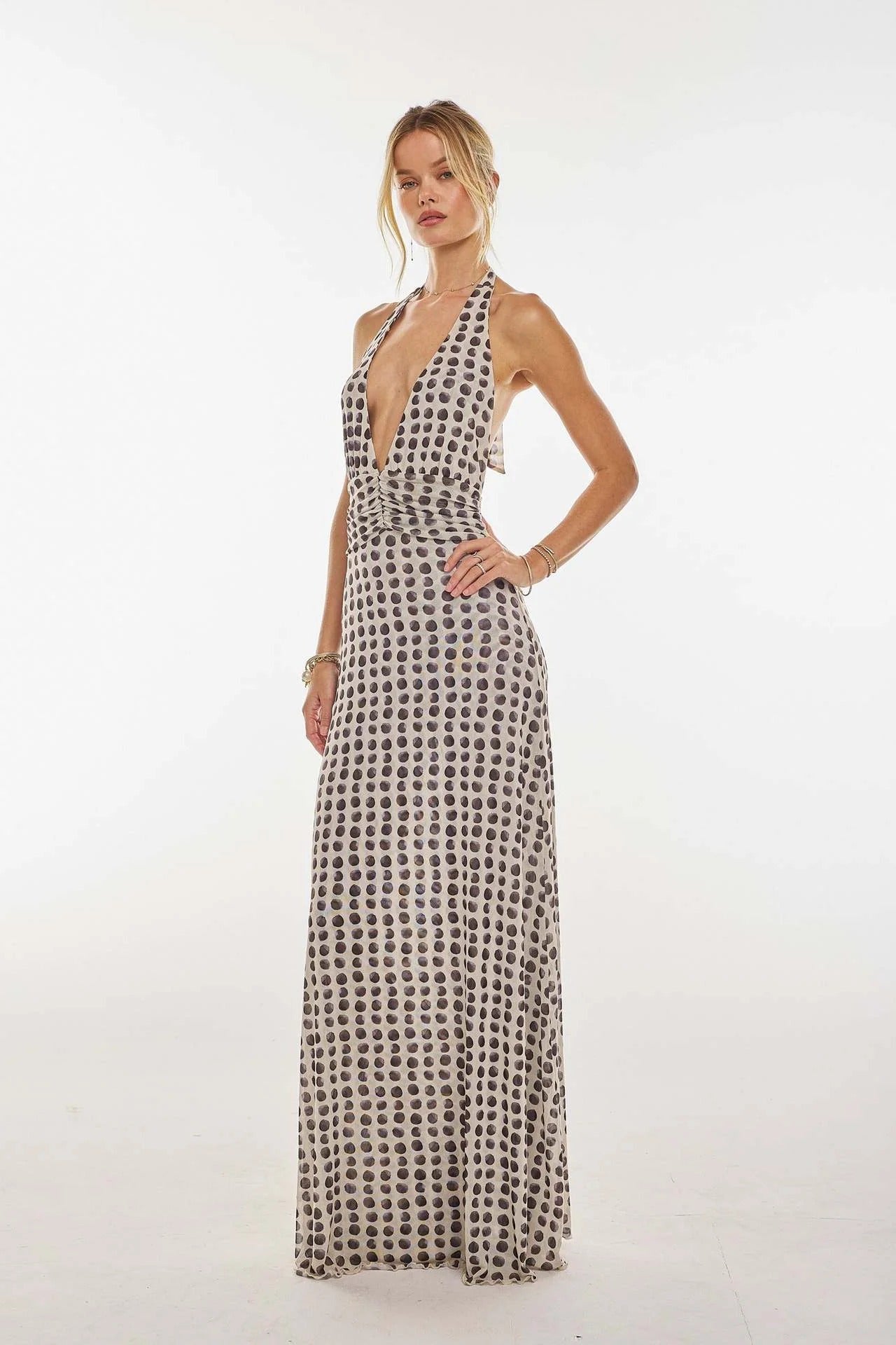 Vestido Maxi · Escote en V