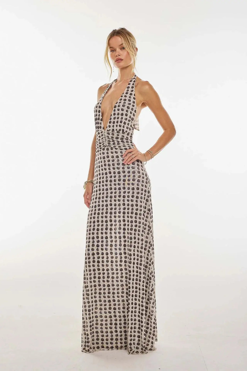 Anouk | Vestido Maxi · Escote en V