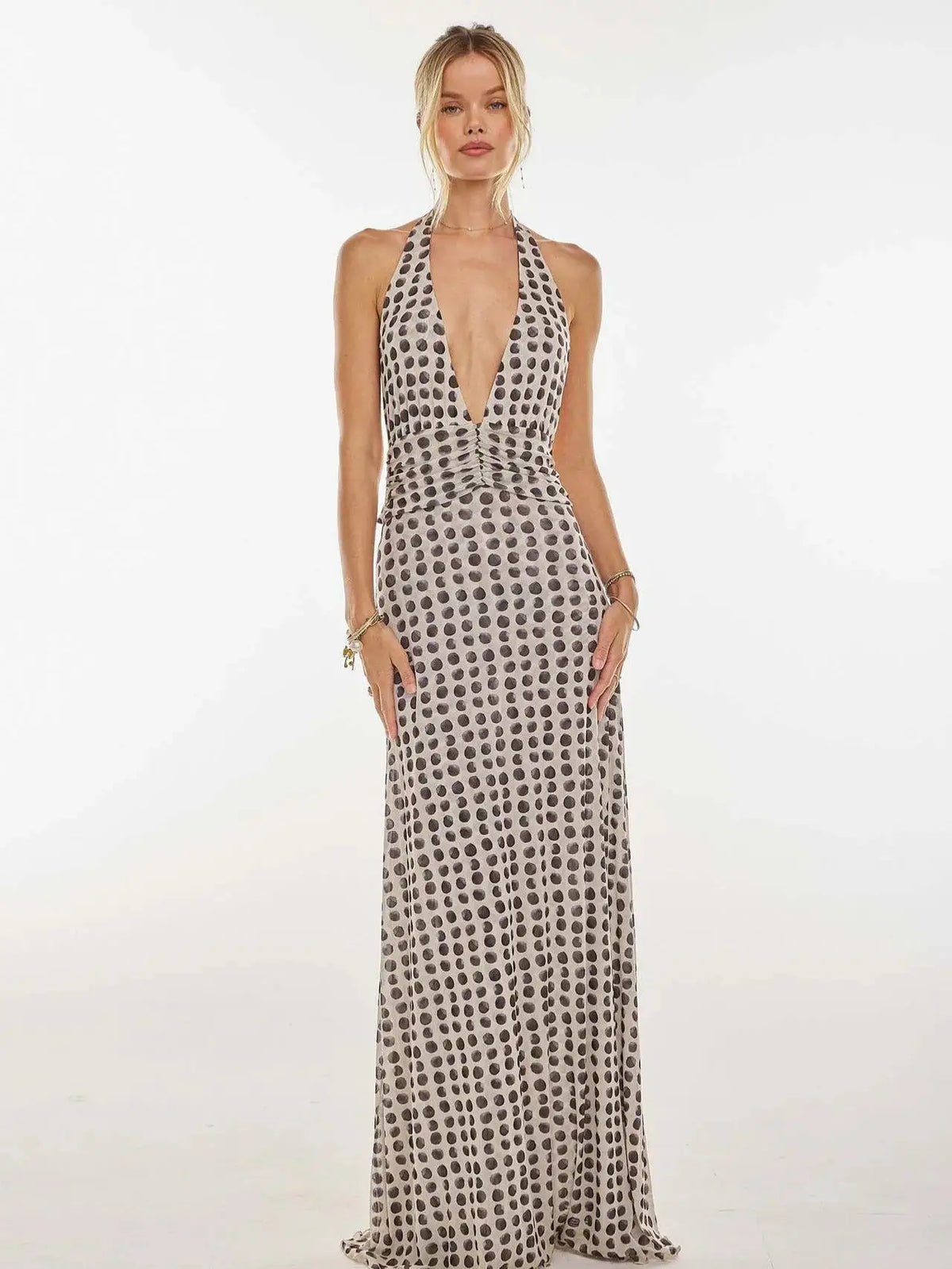 Anouk | Vestido Maxi · Escote en V