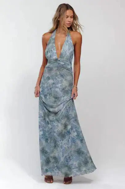Anouk | Vestido Maxi · Escote en V