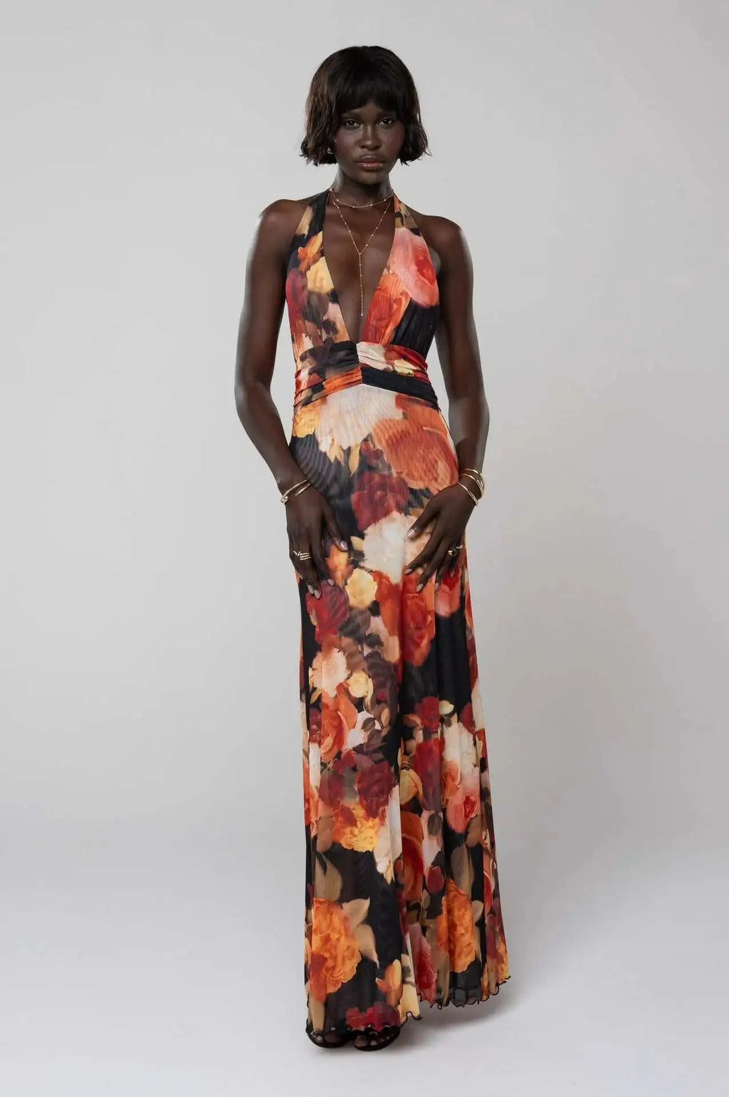 Anouk | Vestido Maxi · Escote en V