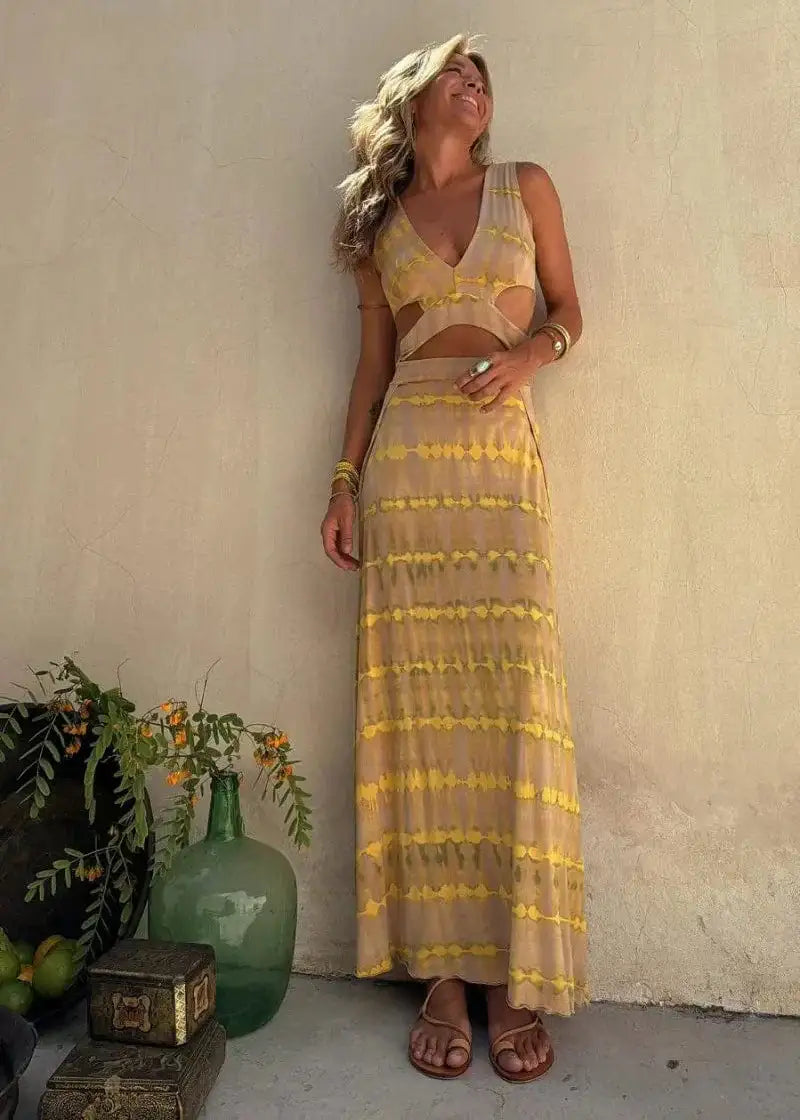 IBIZA | Vestido con estampado tie-dye