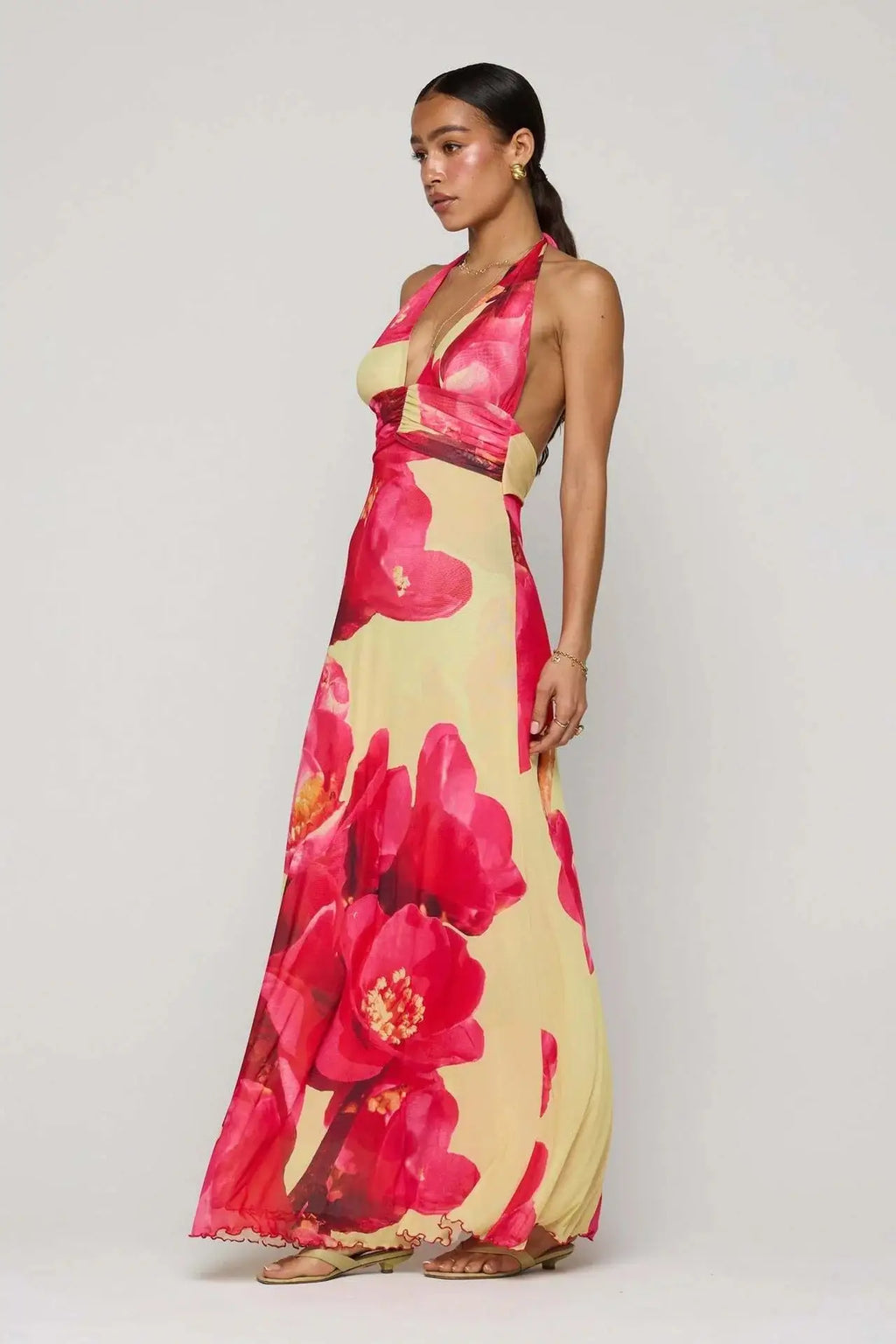 Anouk | Vestido Maxi · Escote en V