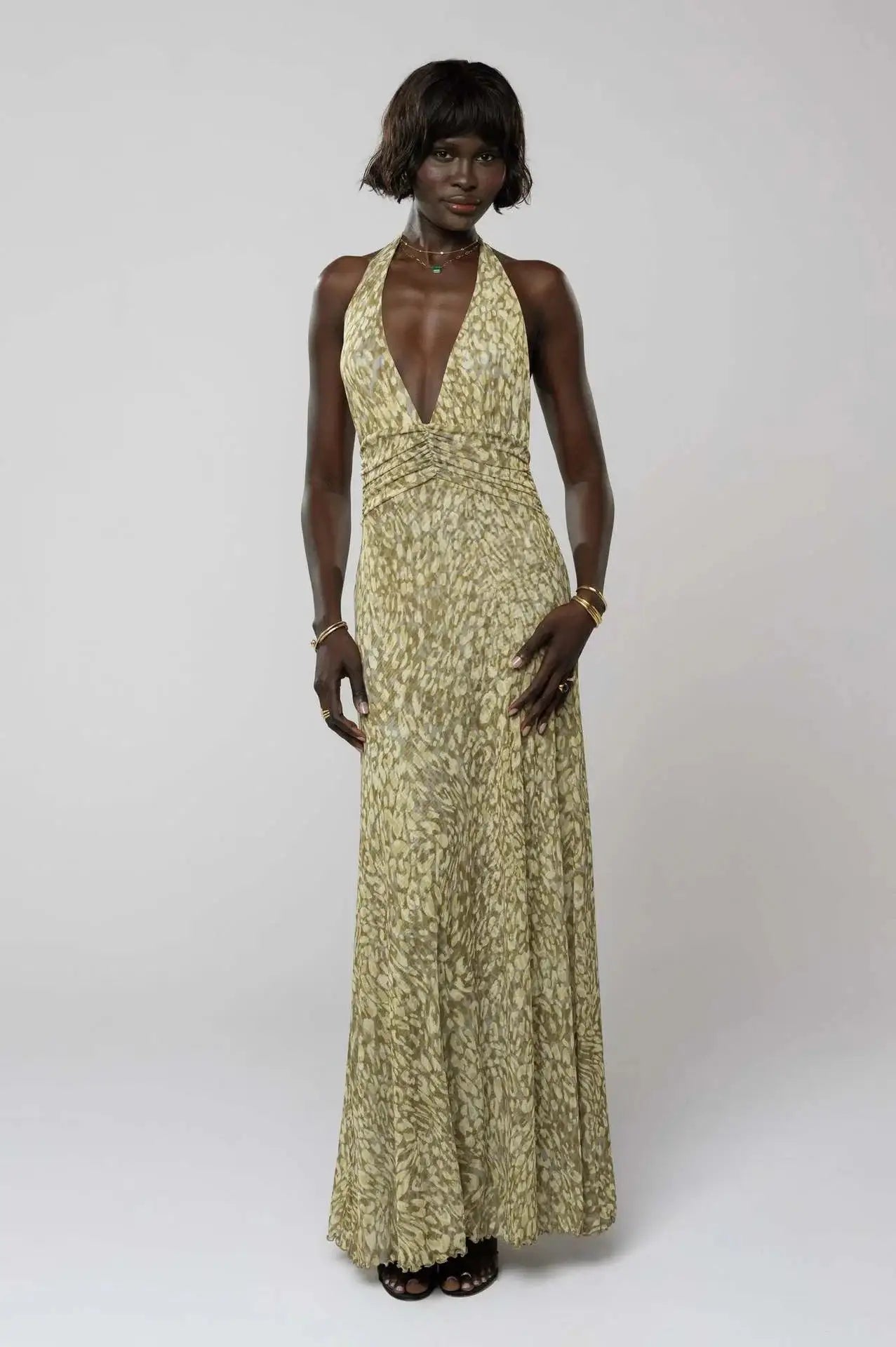 Anouk | Vestido Maxi · Escote en V