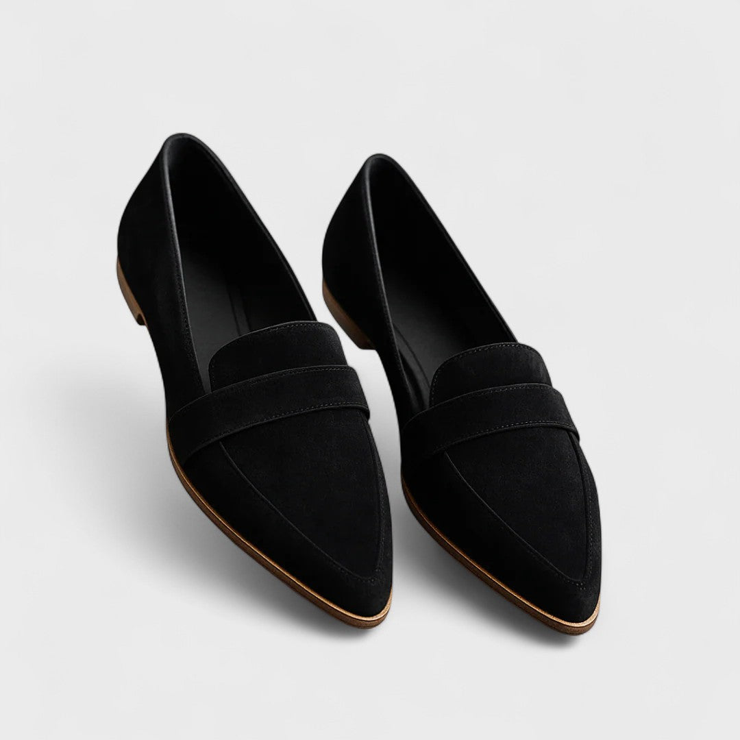 Mocasines Ortopédicos de Piel para Mujer – Suela Antideslizante