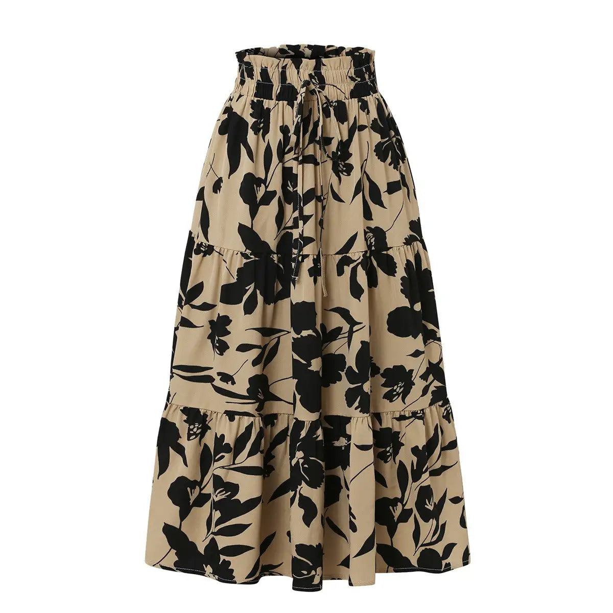 Celina | Falda Midi con Estampado Floral