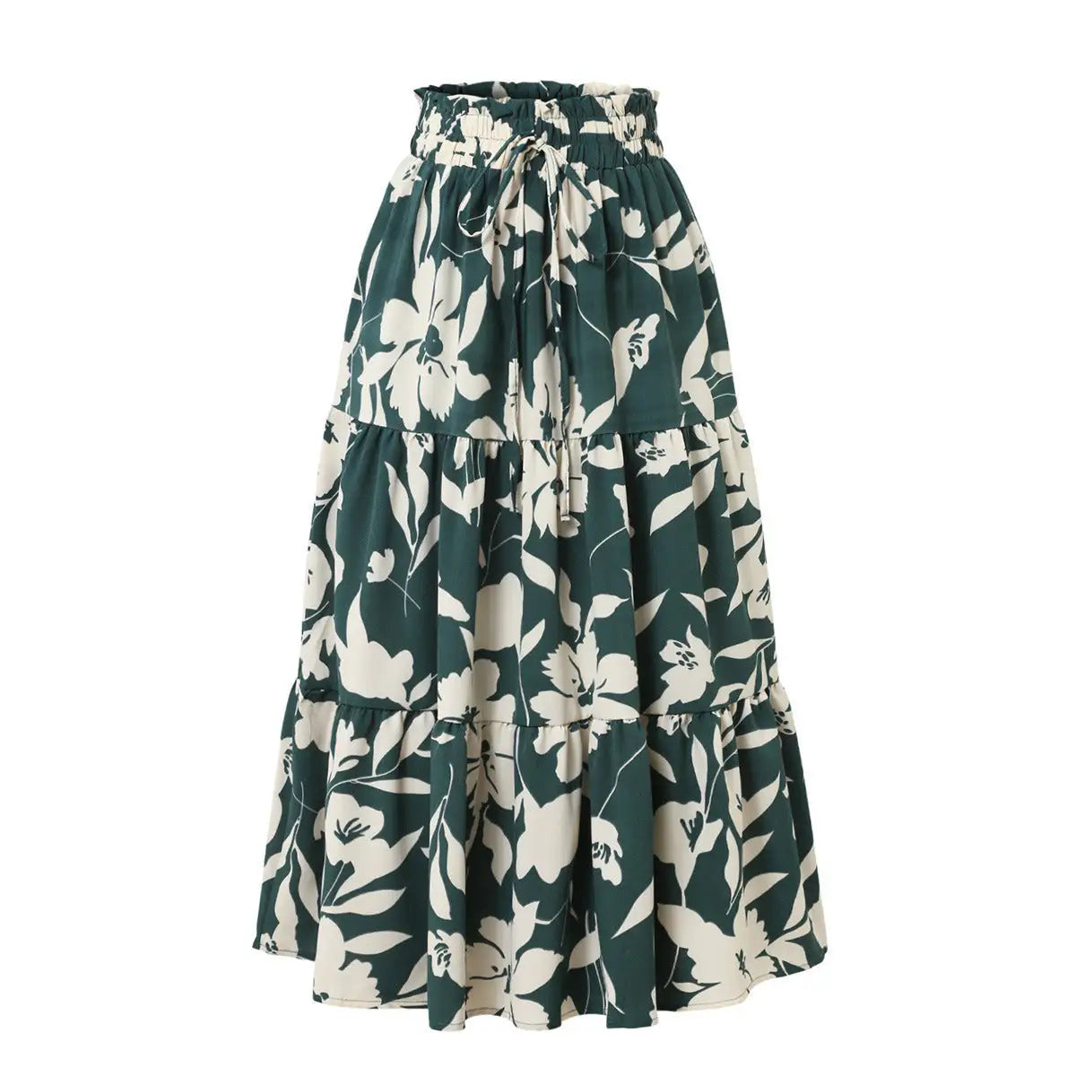 Celina | Falda Midi con Estampado Floral