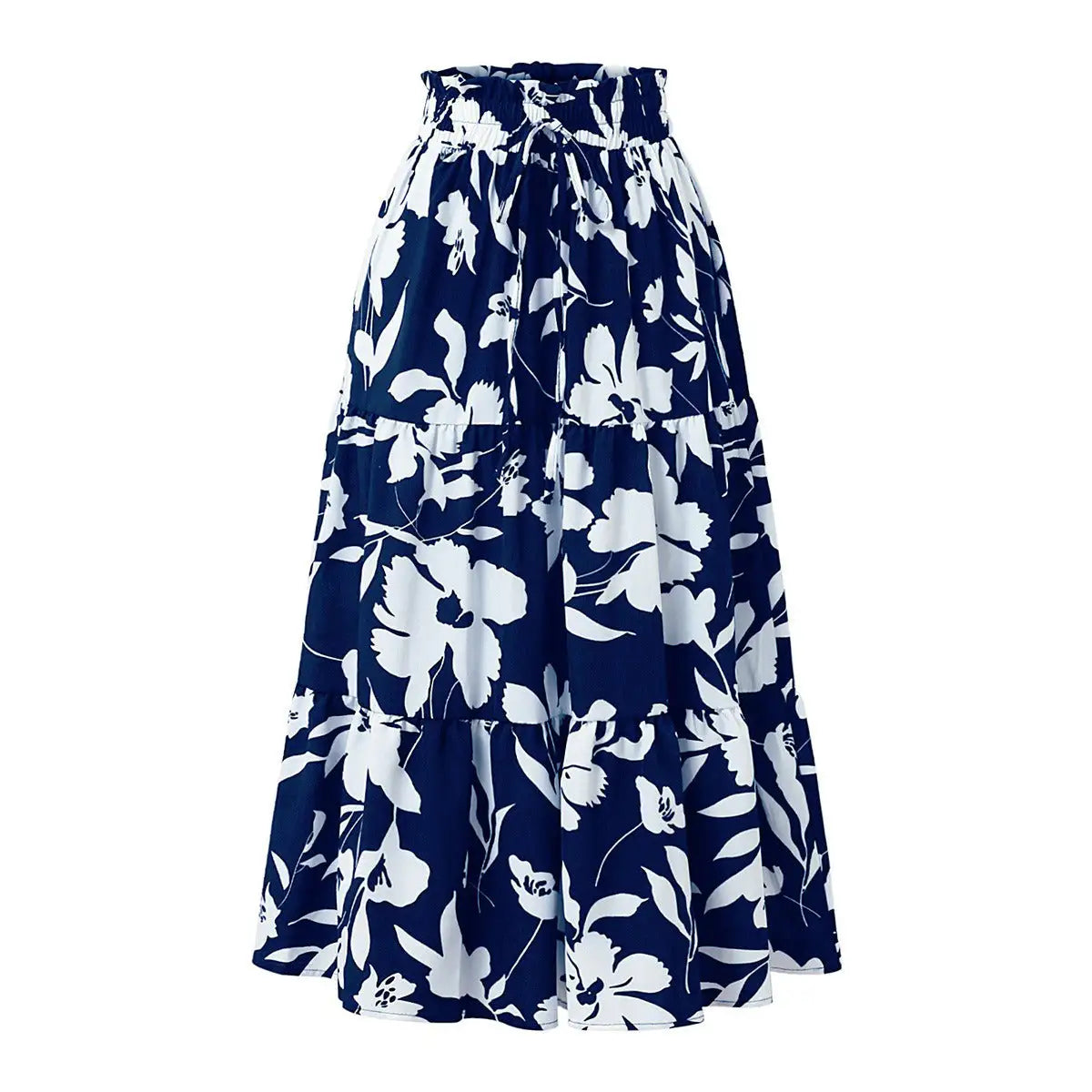 Celina | Falda Midi con Estampado Floral