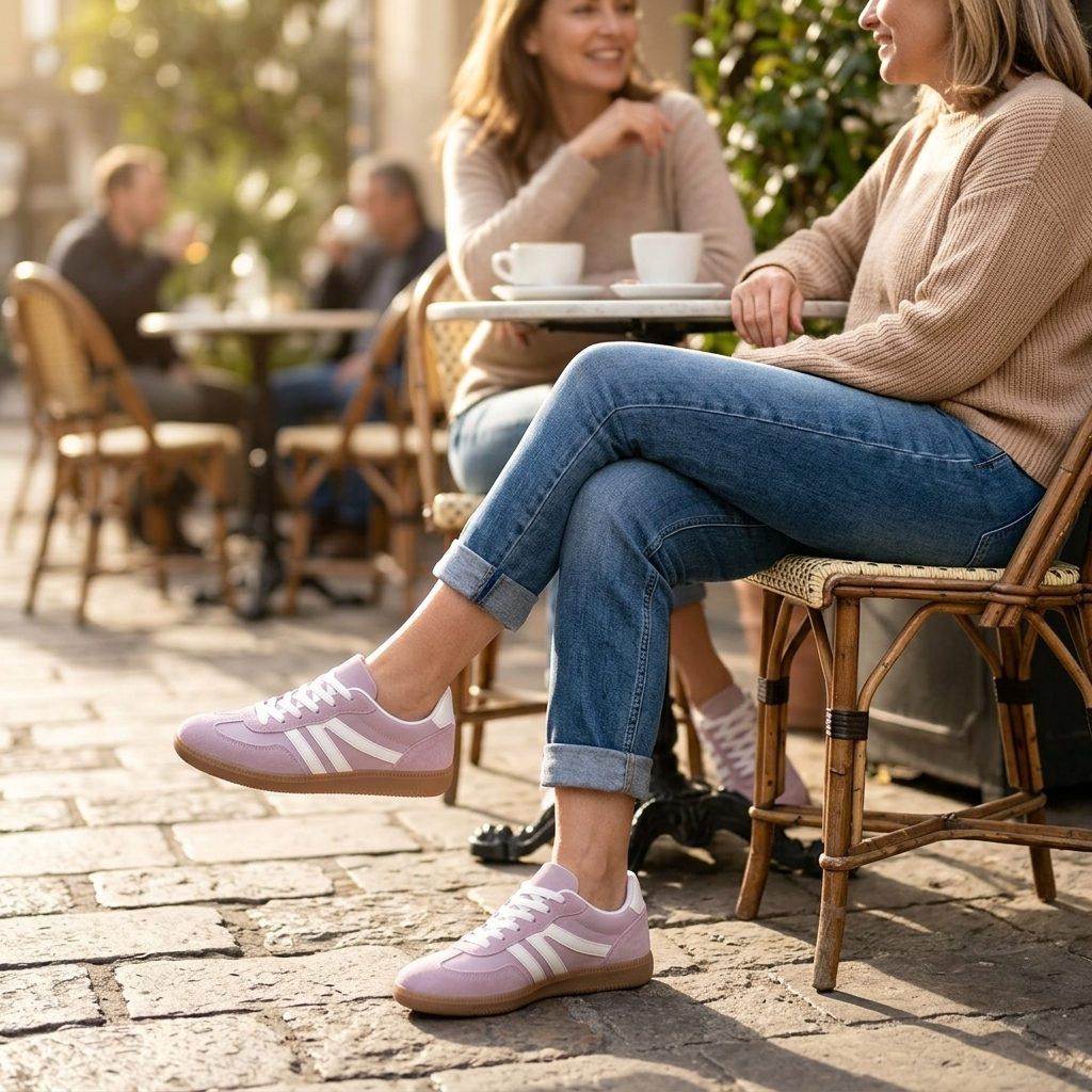 Amalia | Zapatilla Retro Acolchada