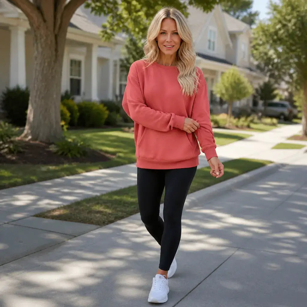 Anselma | Sudadera Oversize con Bolsillo Canguro