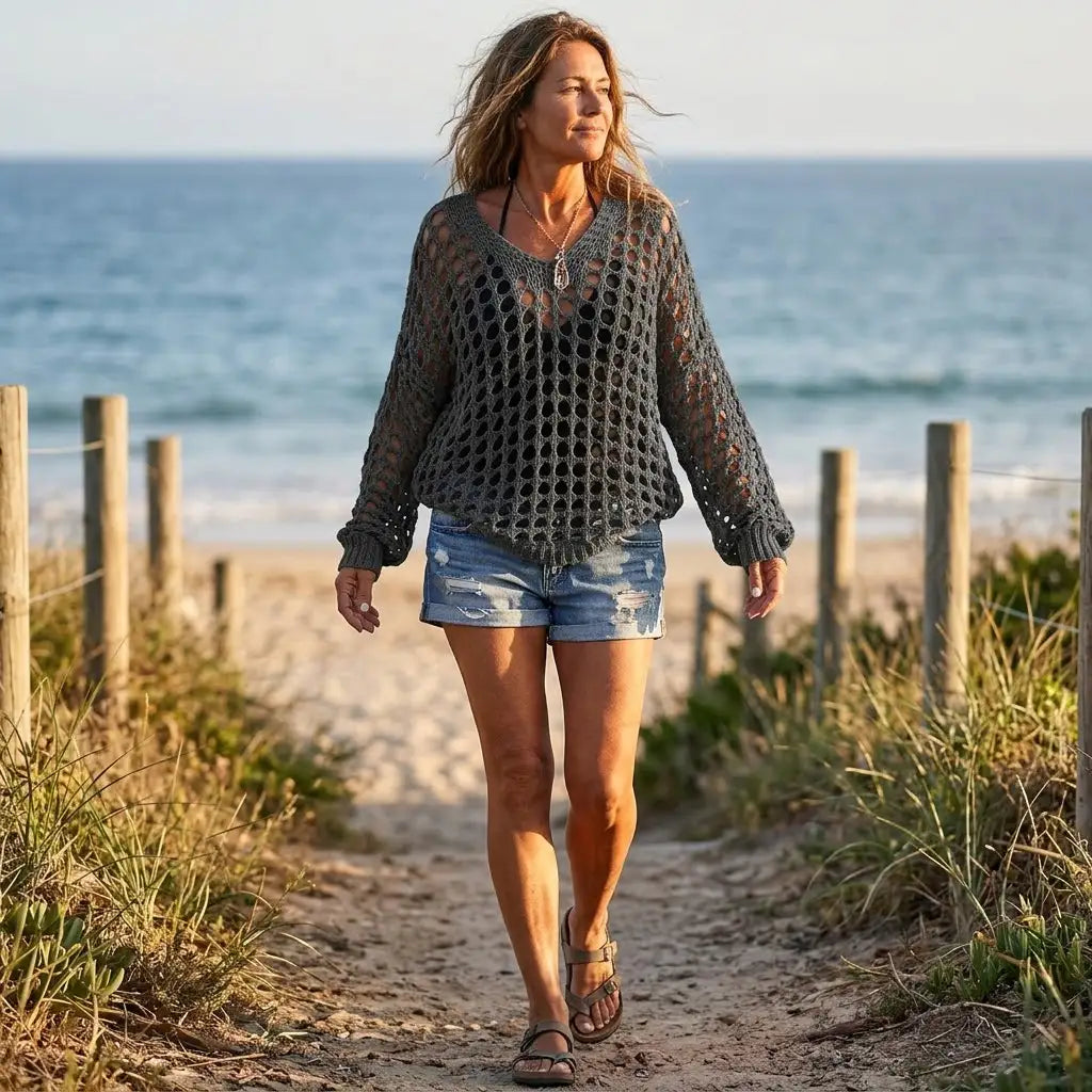 Teresa | Blusa de Crochet Ligera