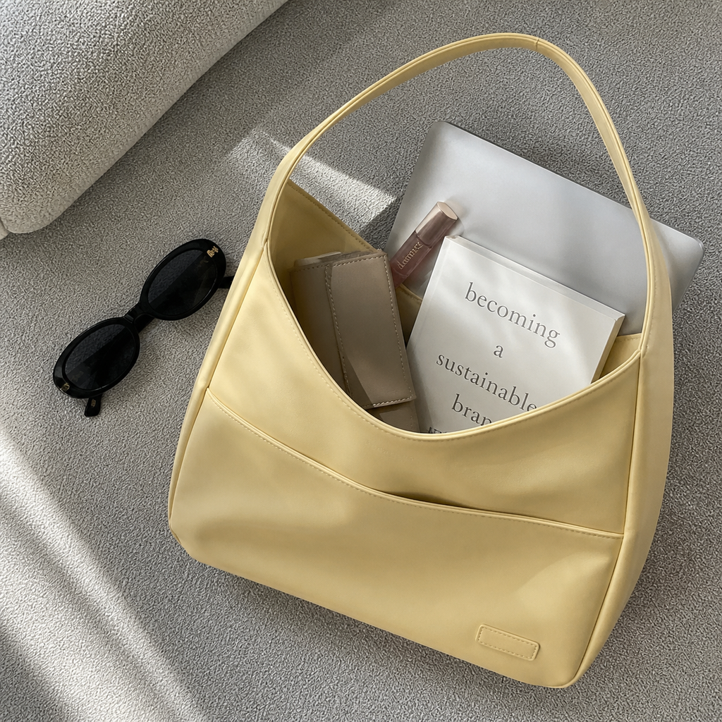 Modesta | Bolso de Hombro Suave de Diario