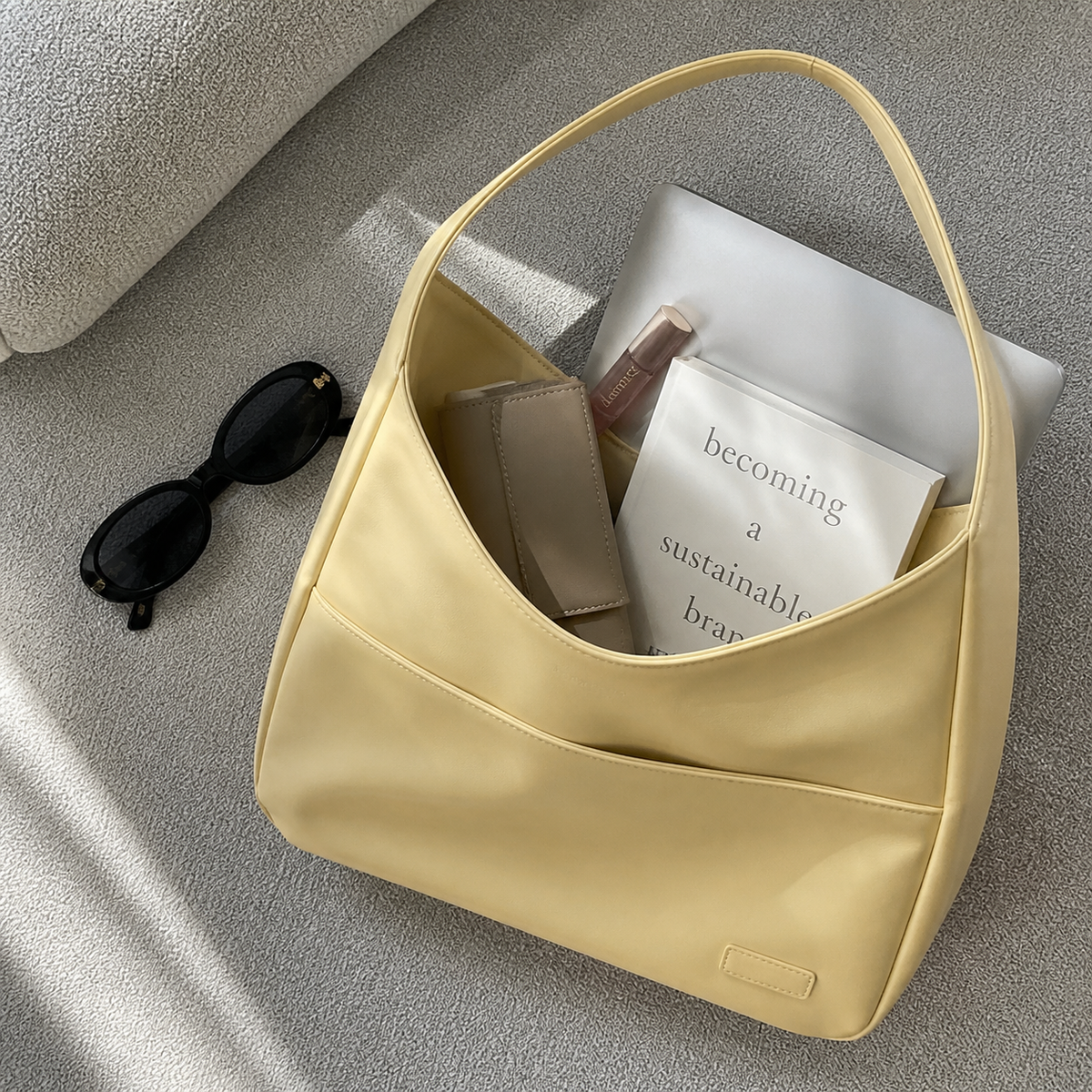 Modesta | Bolso de Hombro Suave de Diario