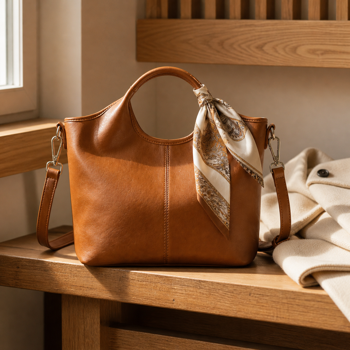 Constanza | Bolso Tote de Piel Sintética