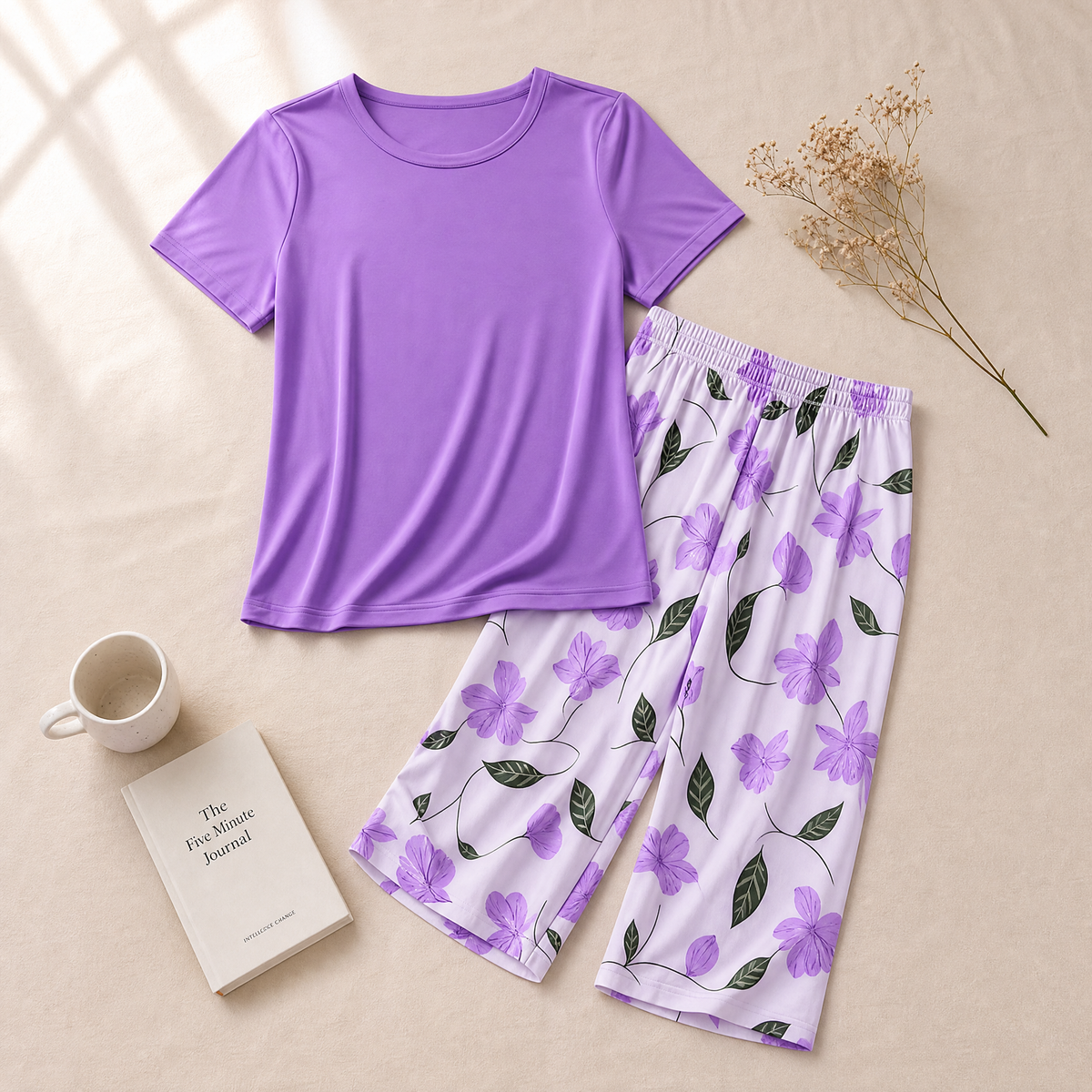 Primitiva | Pijama Capri Floral