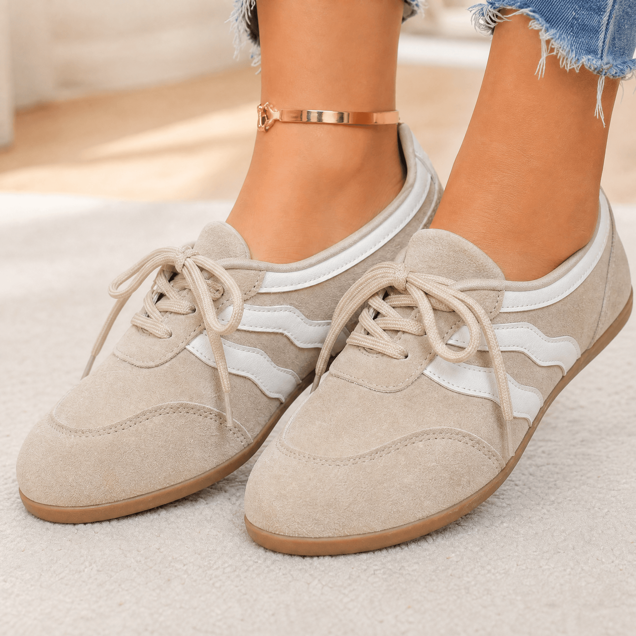 Cayetana | Zapatilla Retro sin Cordones