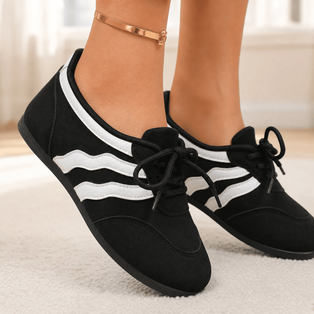 Cayetana | Zapatilla Retro sin Cordones