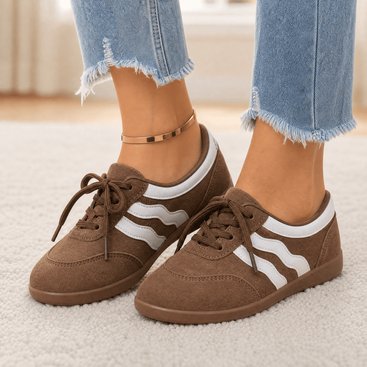 Cayetana | Zapatilla Retro sin Cordones