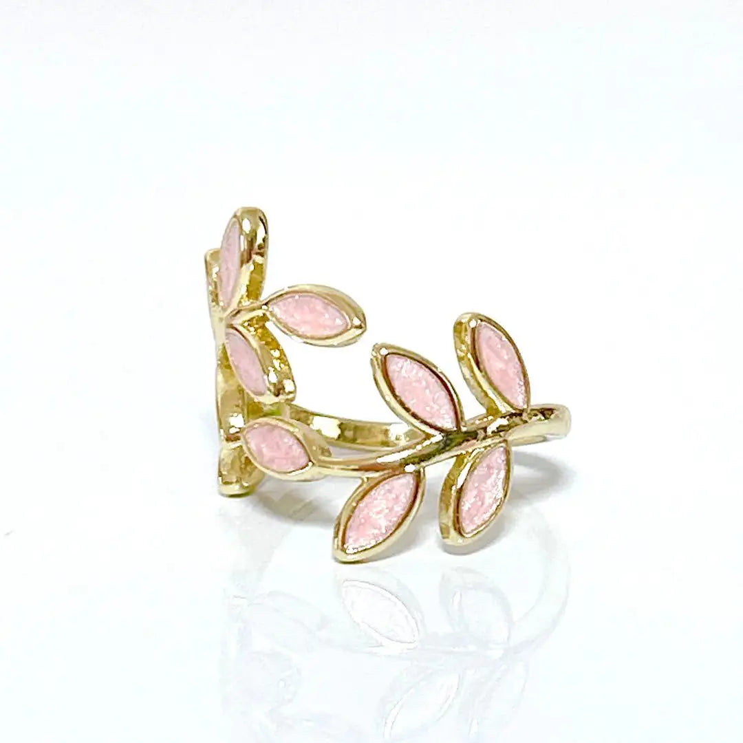 Rose Leaves | Anillo con Diseño de Hojas