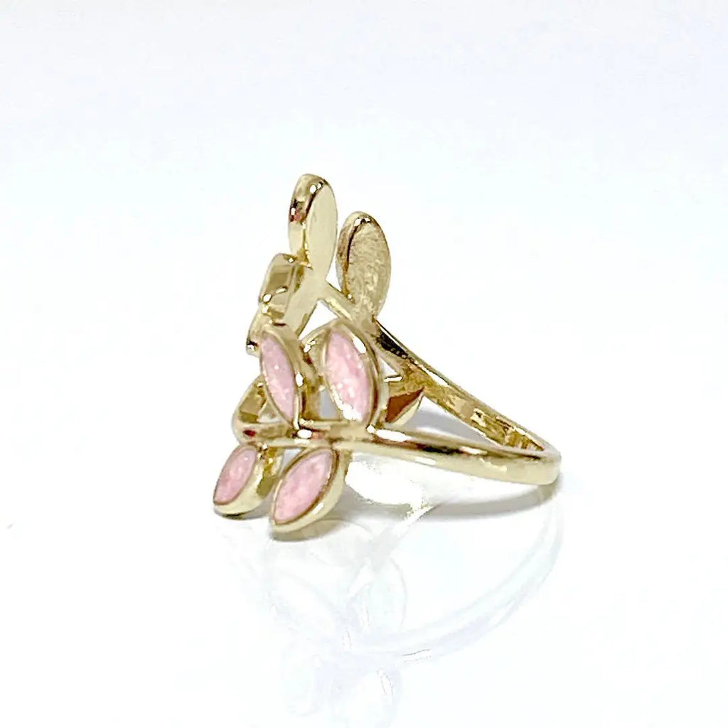 Rose Leaves | Anillo con Diseño de Hojas