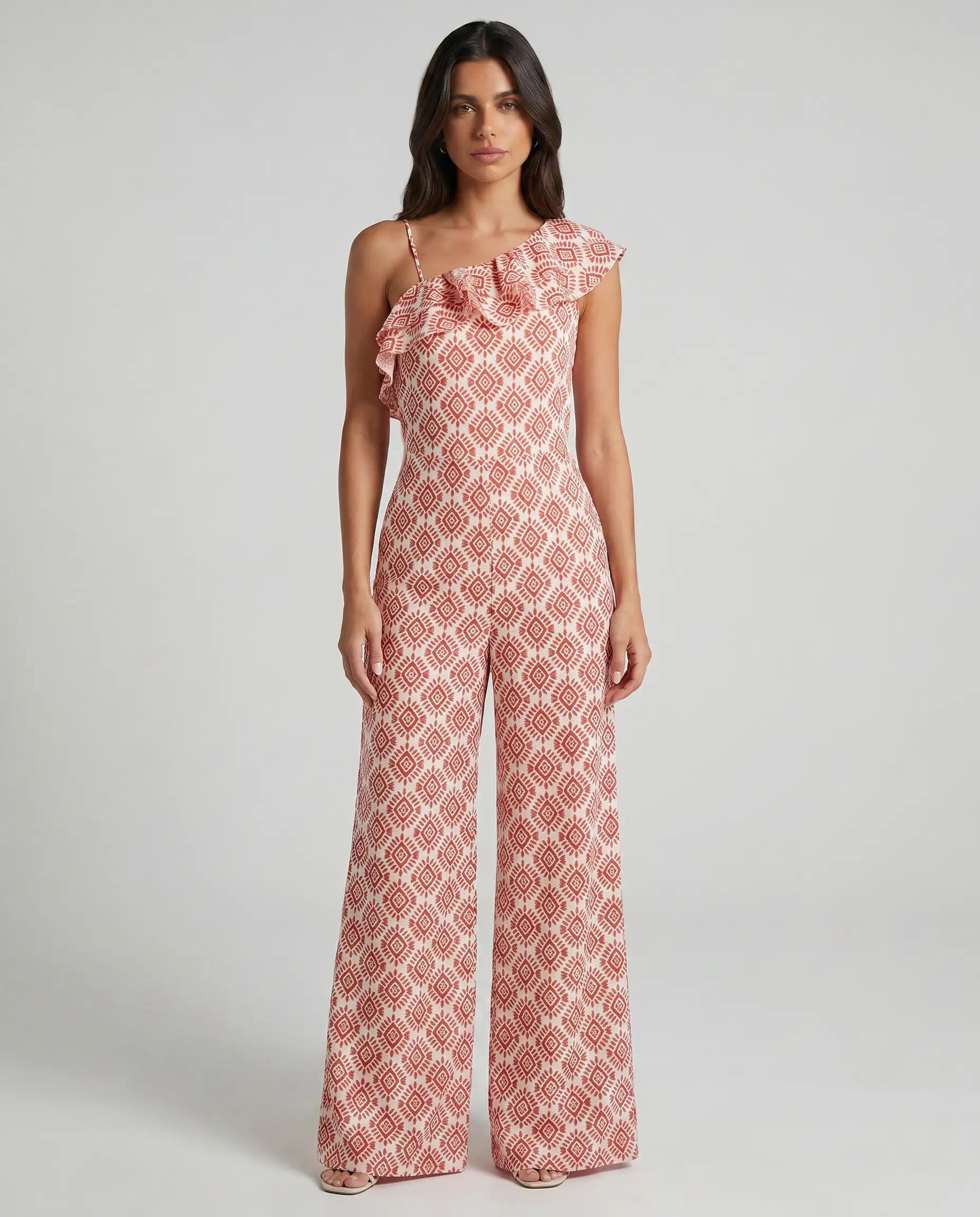 Jimena | Mono con Estampado Geométrico Primaveral