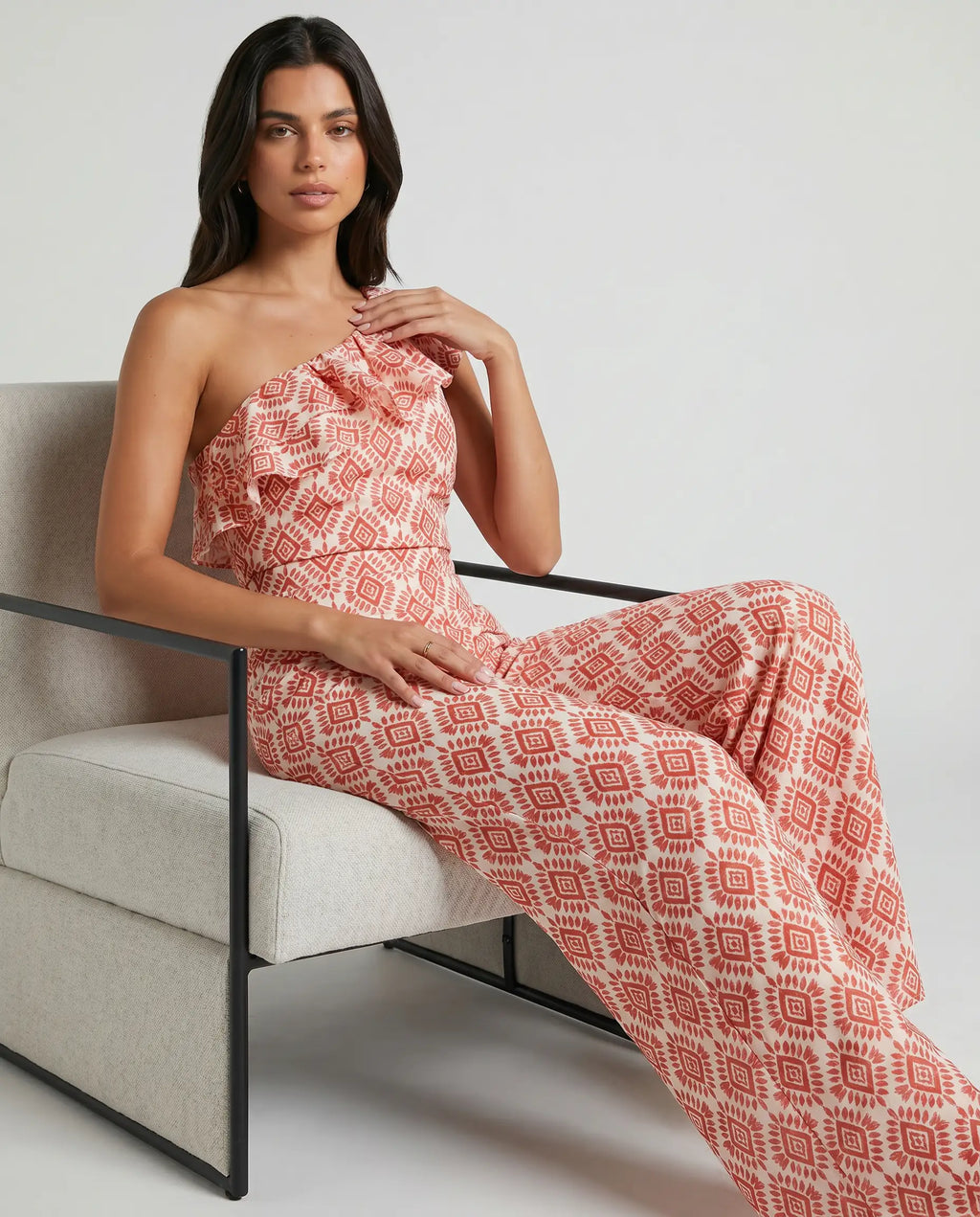 Jimena | Mono con Estampado Geométrico Primaveral
