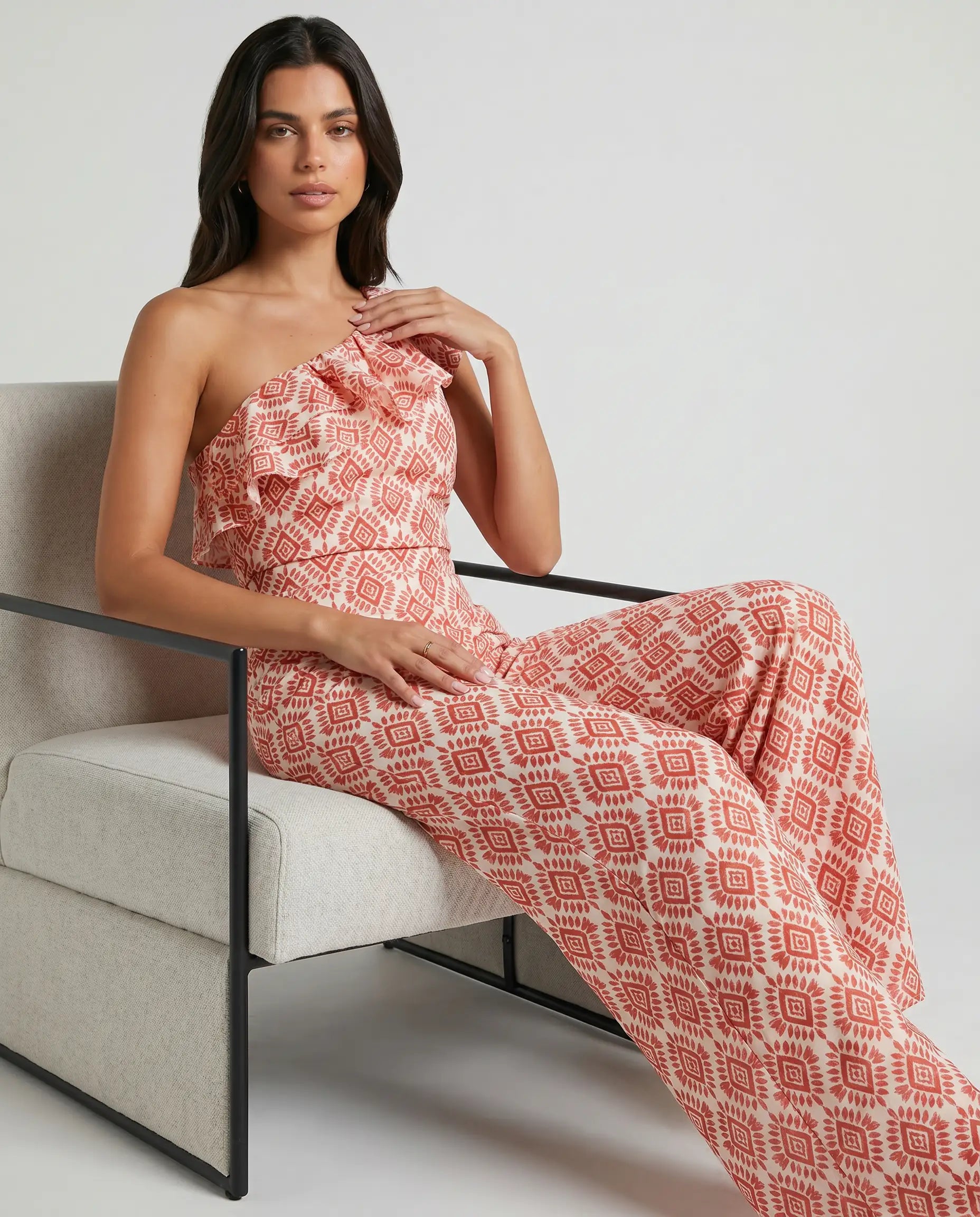 Jimena | Mono con Estampado Geométrico Primaveral