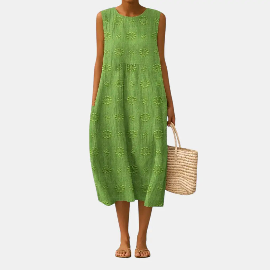 Olivia™ | Vestido Midi Brisa Diaria