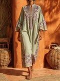 ZAHARA | Vestido maxi floreado bohemio