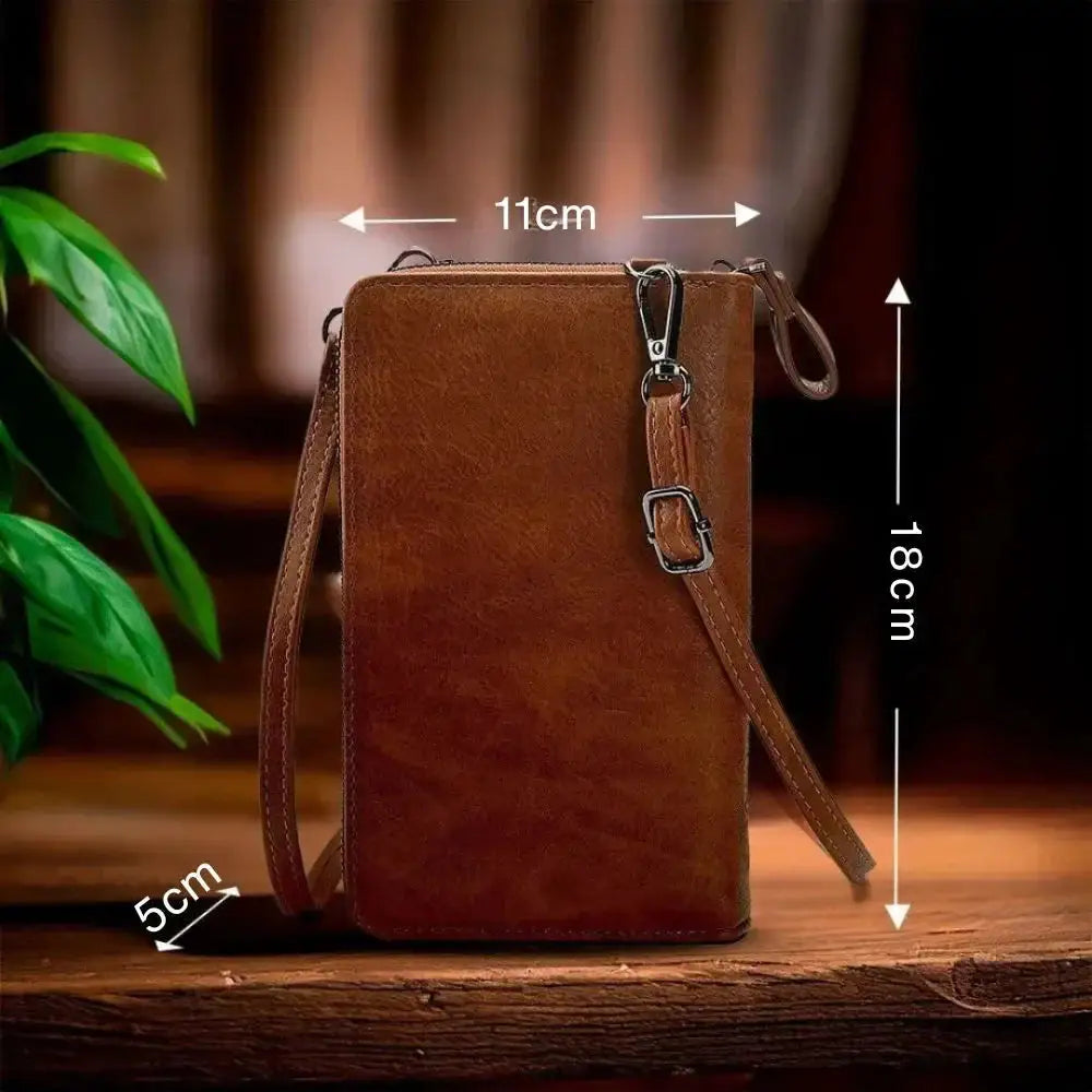 Lía | Mini Bolso en Tono Natural