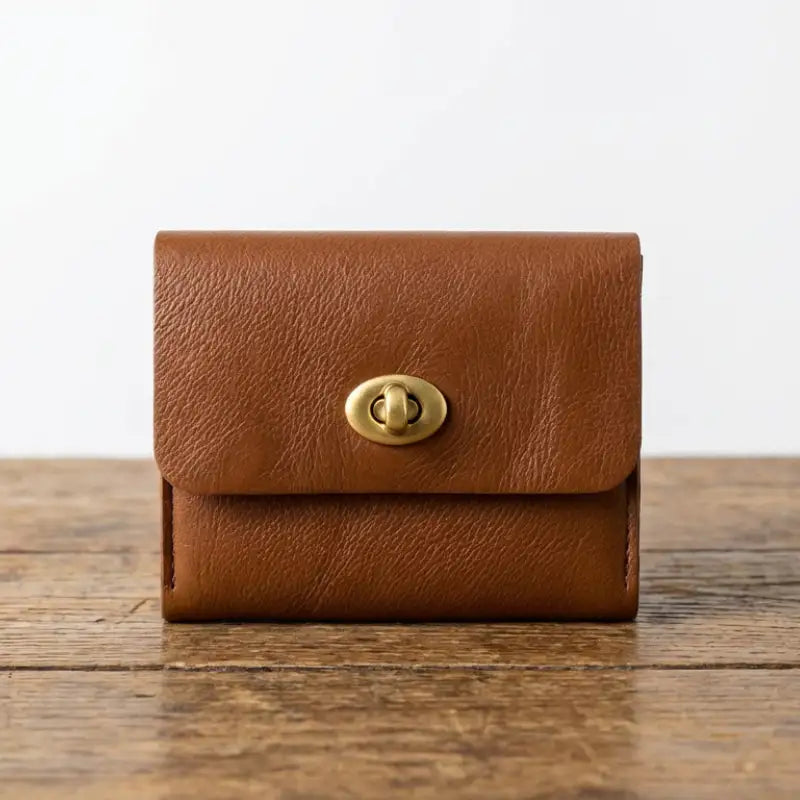 Lucila | Billetera Minimalista en Marrón