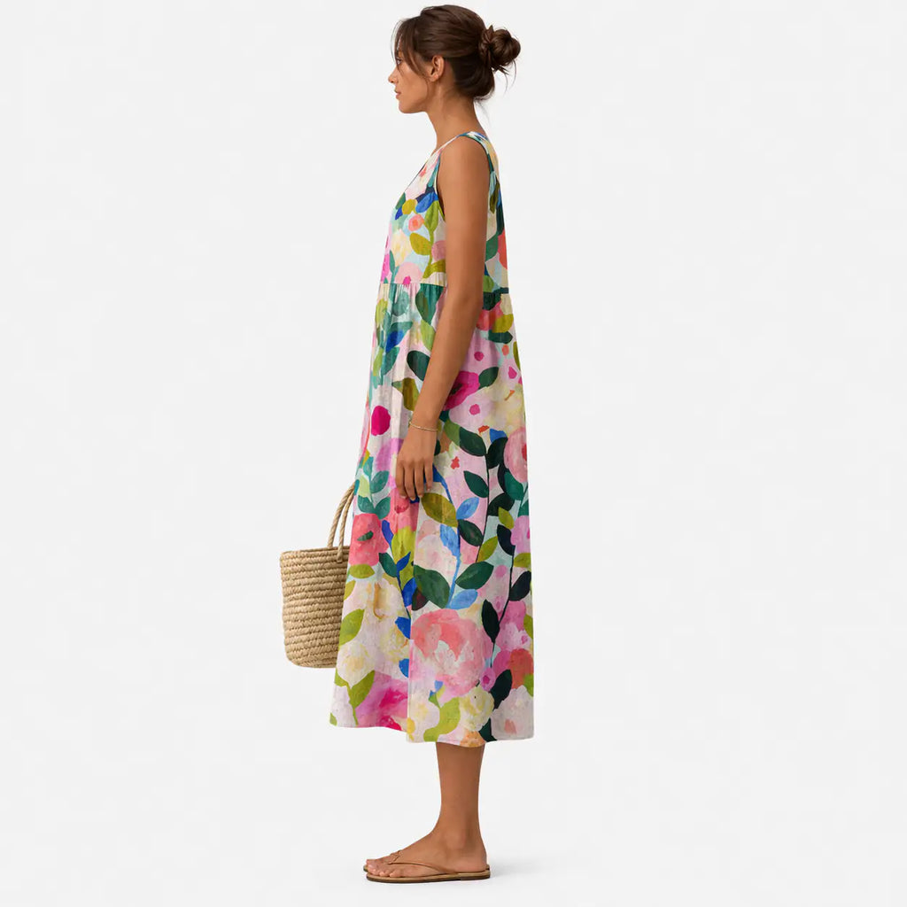 Nanna™ | Vestido Midi Cotidiano