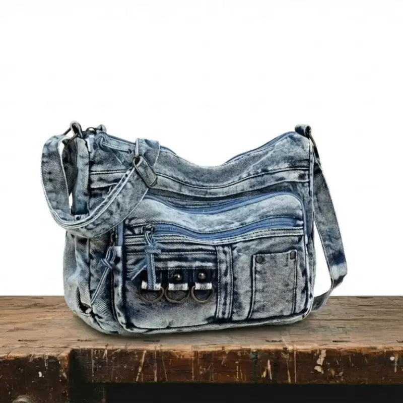 Jenna | Bolso de Hombro Vaquero