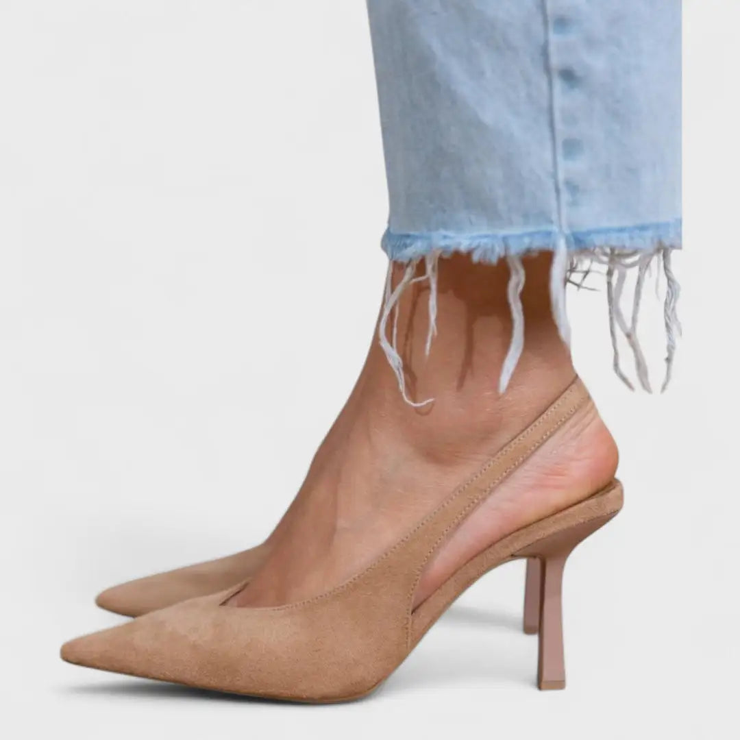 Nala | Zapatos Slingback con Tacón Fino