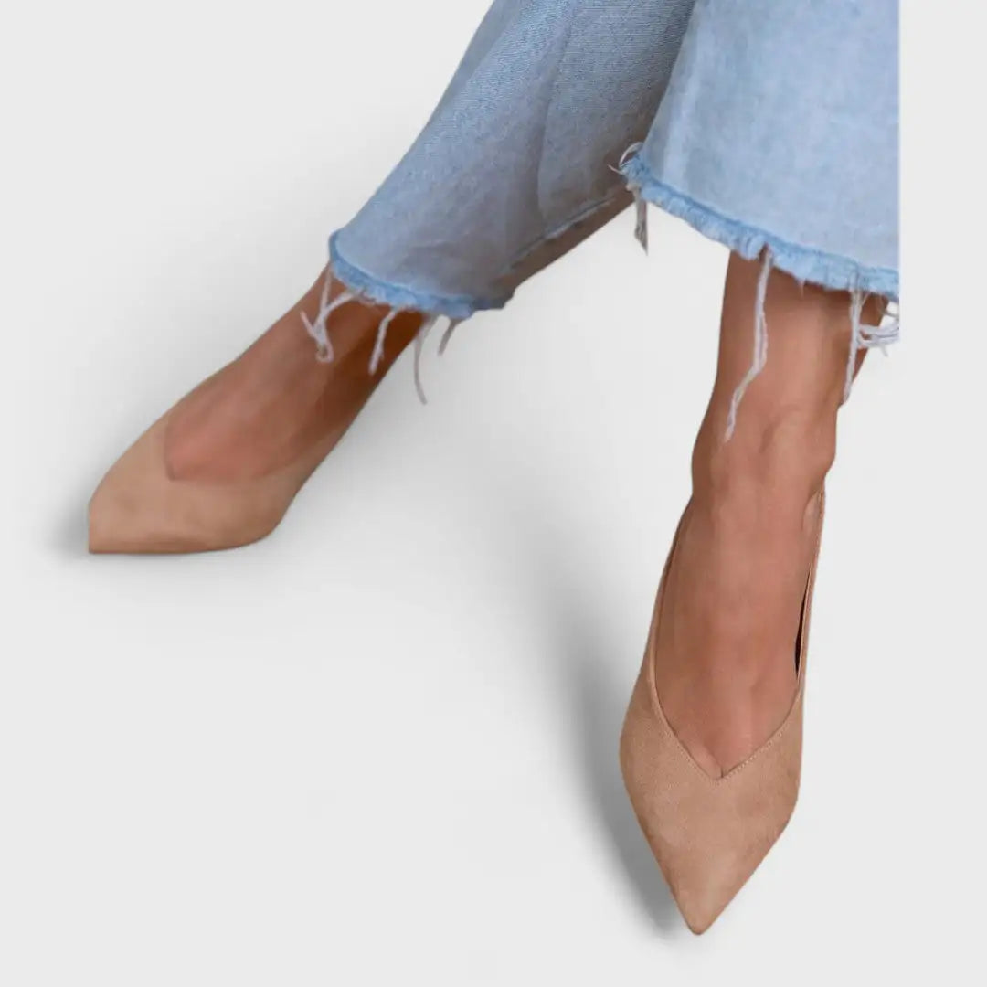Nala | Zapatos Slingback con Tacón Fino