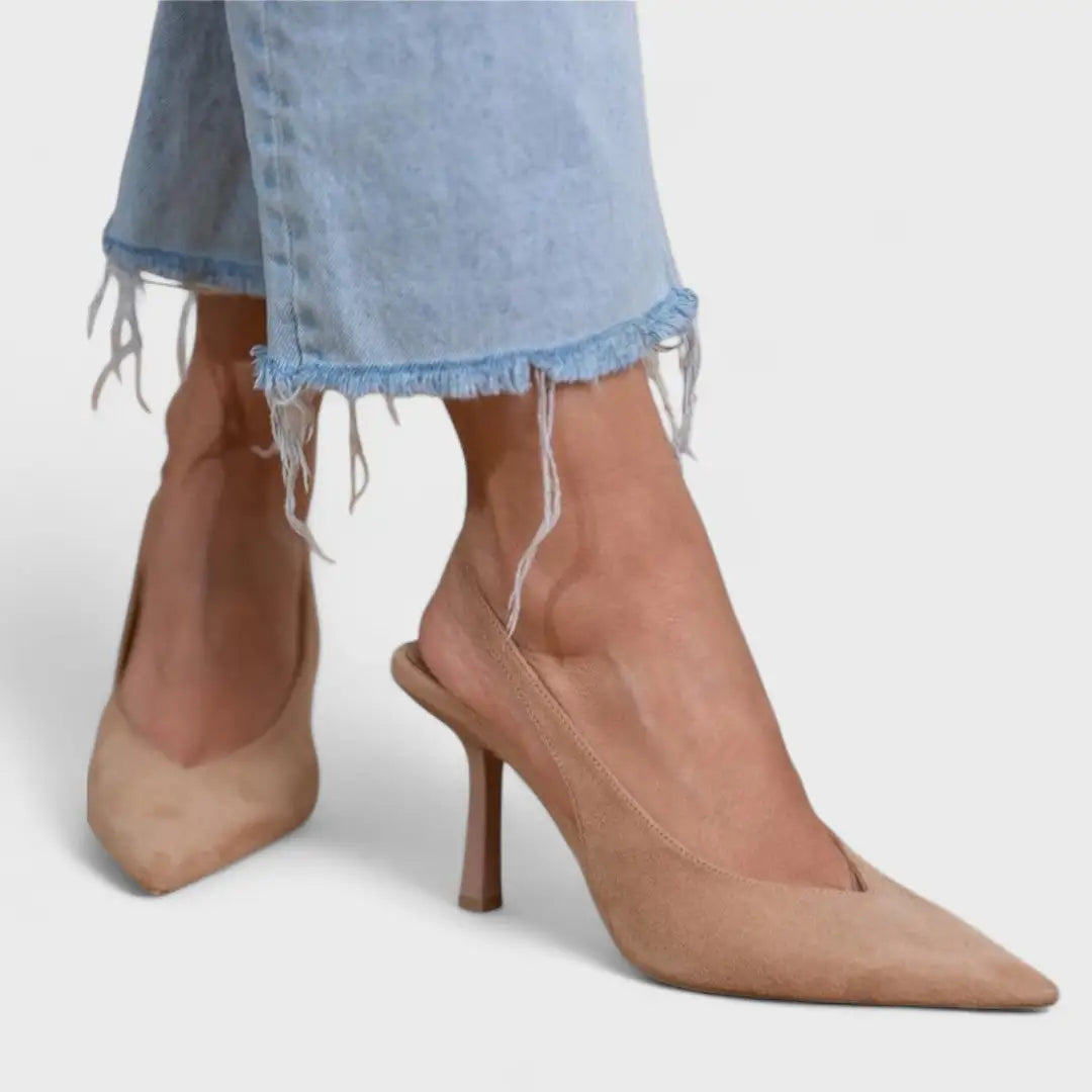 Nala | Zapatos Slingback con Tacón Fino