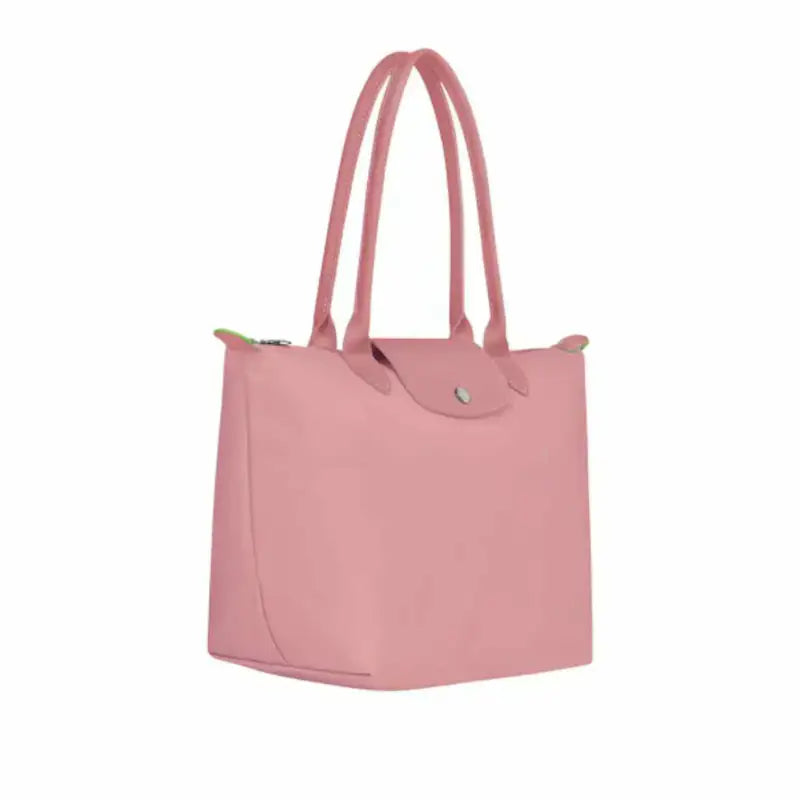 Bea | Bolso Tote Grande Plegable de Nailon, Rosa Pétalo