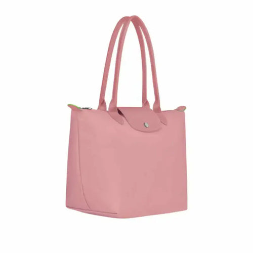 Bea | Bolso Tote Grande Plegable de Nailon, Rosa Pétalo